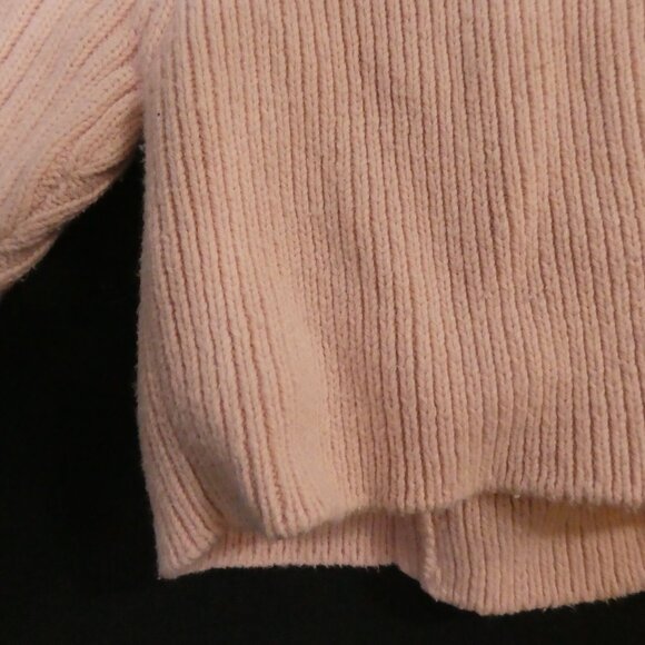 Y2K - OLD NAVY | 3-6 months | Adorable Baby Pink Knit Cardigan | Rolled Cuffs - Picture 11 of 12